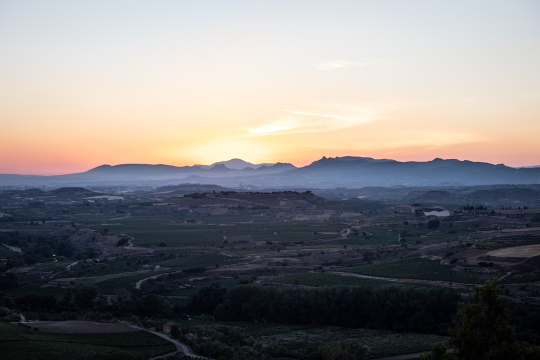 Paisaje de montaña en Ezcaray, Sierra de la Demanda, La Rioja